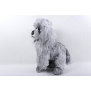 Rare Kamar Prototype Gray Poodle Plush Dog No. 2020 – Vintage Sample